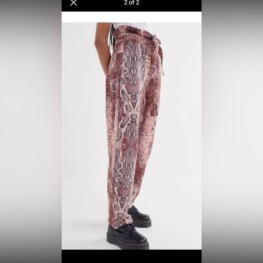 House of sunny UO snake pants